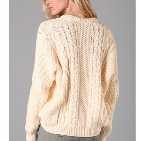Marc by Marc Jacobs Cable Crewneck Sweater xsm/sm - Picture 1 of 7